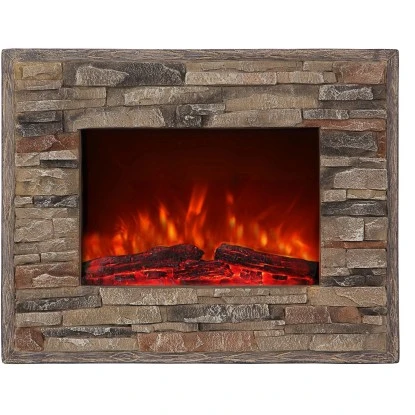 El Fuego LED-Elektrokamin Florenz Steinoptik 0,9/1,8 KW 4 El Fuego LED-Elektrokamin Florenz Steinoptik 0,9/1,8 KW – Bild 2