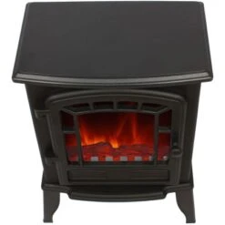 El Fuego Elektrokamin Como Schwarz Mit Heizung 2 KW 25 El Fuego Elektrokamin Como Schwarz Mit Heizung 2 KW -HeizTraum 4 2240 AY6871 Detailfoto 5