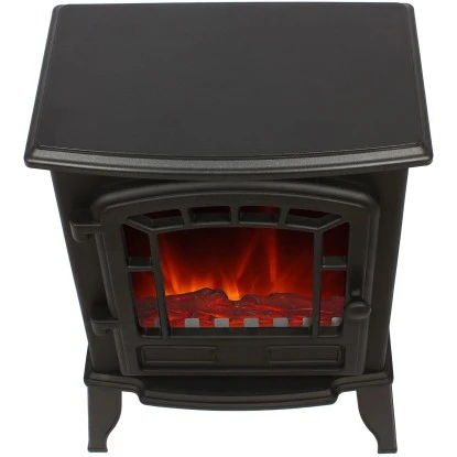 El Fuego Elektrokamin Como Schwarz Mit Heizung 2 KW 14 El Fuego Elektrokamin Como Schwarz Mit Heizung 2 KW – Bild 12