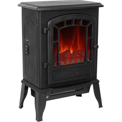 El Fuego Elektrokamin Como Schwarz Mit Heizung 2 KW 4 El Fuego Elektrokamin Como Schwarz Mit Heizung 2 KW – Bild 2