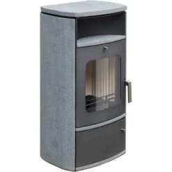 Accente Dauerbrand Kaminofen Montreal 2.0 Naturstein Grau 6 KW Mit Automatik -HeizTraum 5317672 4975 03