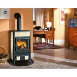 La Nordica Kaminofen Rosella R1 Panna 8,8 KW EEK: A 7 La Nordica Kaminofen Rosella R1 Panna 8,8 KW EEK: A -HeizTraum 57 RosellaR1LibertyPanna 2