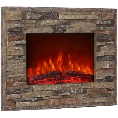 El Fuego LED-Elektrokamin Florenz Steinoptik 0,9/1,8 KW 3 El Fuego LED-Elektrokamin Florenz Steinoptik 0,9/1,8 KW