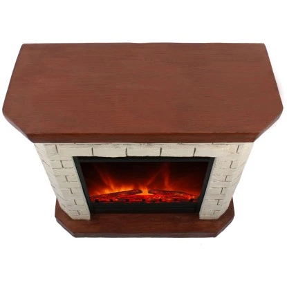 EL Fuego Elektrokamin Kiel Weiß 1,5 KW 6 EL Fuego Elektrokamin Kiel Weiß 1,5 KW – Bild 4