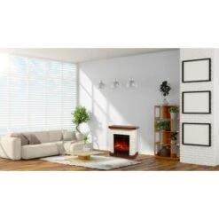 EL Fuego Elektrokamin Kiel Weiß 1,5 KW 25 EL Fuego Elektrokamin Kiel Weiß 1,5 KW -HeizTraum 5 2240 AY6212 Milieufoto 1