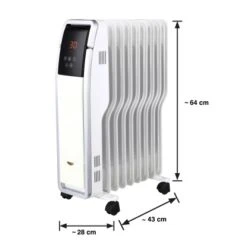 Ölradiator Madum 2.000 W 7 Ölradiator Madum 2.000 W -HeizTraum 6339360 VM 01