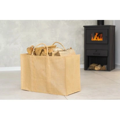 Metrox Holztragetasche Aus Jute 4 Metrox Holztragetasche Aus Jute – Bild 2