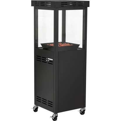 Gaskamin Ridera 6,5 KW Mit Panoramaglas Und Lava-Deko-Steinen 3 Gaskamin Ridera 6,5 KW Mit Panoramaglas Und Lava-Deko-Steinen