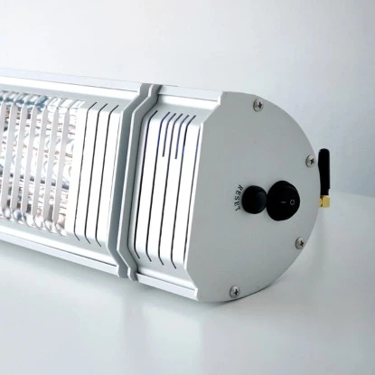 Vasner Infrarot-Heizstrahler Appino 20 Aluminium 2.000 W Silber 5 Vasner Infrarot-Heizstrahler Appino 20 Aluminium 2.000 W Silber – Bild 3