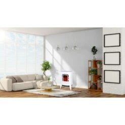 EL Fuego Elektrokamin Como Weiß Mit Heizung 2 KW -HeizTraum 6 2240 AY0687 Milieufoto 1