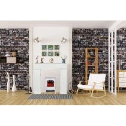 EL Fuego Elektrokamin Como Weiß Mit Heizung 2 KW -HeizTraum 6 2240 AY0687 Milieufoto 2