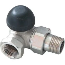 Herz Thermostatventil-Unterteil 3 Achsen 13 Mm (1/2") Links