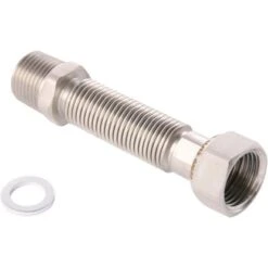 Sanitop-Wingenroth Edelstahl Flexrohr 20 Mm (3/4") 200 Mm - 410 Mm