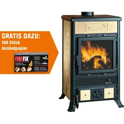 La Nordica Kaminofen Rosella Kachel 8,8 KW EEK: A 3 La Nordica Kaminofen Rosella Kachel 8,8 KW EEK: A