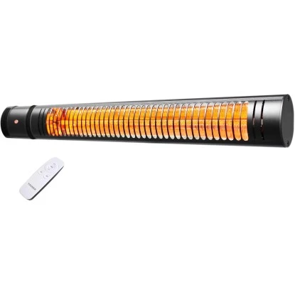 VASNER SlimLine X20 Infrarot-Heizstrahler 2000 Watt Mit Fernbedienung Schwarz 3 VASNER SlimLine X20 Infrarot-Heizstrahler 2000 Watt Mit Fernbedienung Schwarz