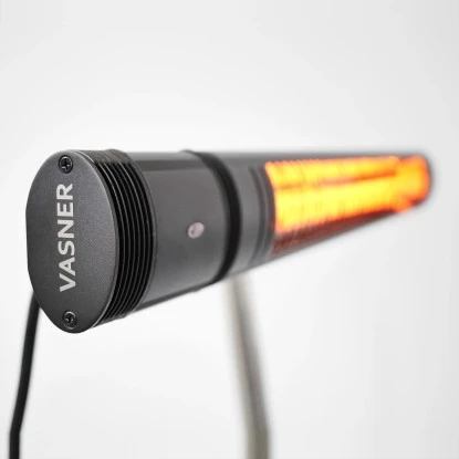 VASNER SlimLine X20 Infrarot-Heizstrahler 2000 Watt Mit Fernbedienung Schwarz 5 VASNER SlimLine X20 Infrarot-Heizstrahler 2000 Watt Mit Fernbedienung Schwarz – Bild 3