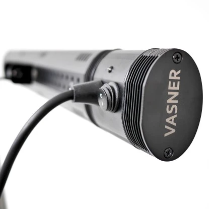 VASNER SlimLine X20 Infrarot-Heizstrahler 2000 Watt Mit Fernbedienung Schwarz 6 VASNER SlimLine X20 Infrarot-Heizstrahler 2000 Watt Mit Fernbedienung Schwarz – Bild 4