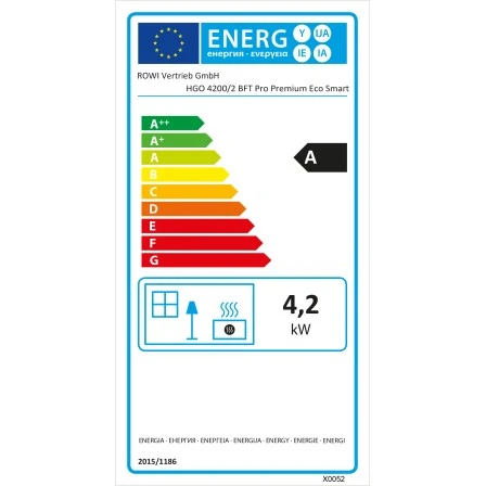 Gas-Heizofen Blue Flame Eco Smart Schwarz EEK: A 4 Gas-Heizofen Blue Flame Eco Smart Schwarz EEK: A – Bild 2