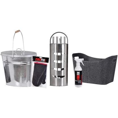 Firefix Kaminofen Anschluss-Set 5-teilig 3 Firefix Kaminofen Anschluss-Set 5-teilig