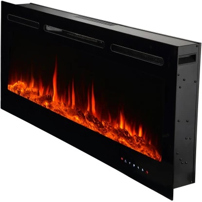 El Fuego LED-Elektrokamin Luzern Mit Heizung Dimmbar 1,8 KW 4 El Fuego LED-Elektrokamin Luzern Mit Heizung Dimmbar 1,8 KW – Bild 2