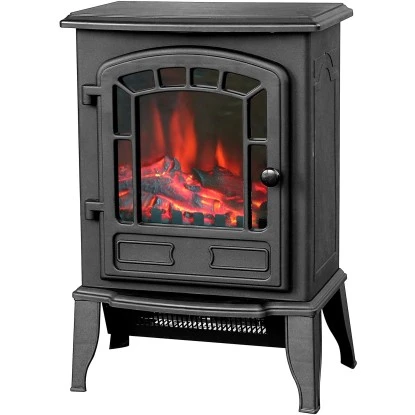 El Fuego Elektrokamin Como Schwarz Mit Heizung 2 KW 5 El Fuego Elektrokamin Como Schwarz Mit Heizung 2 KW – Bild 3