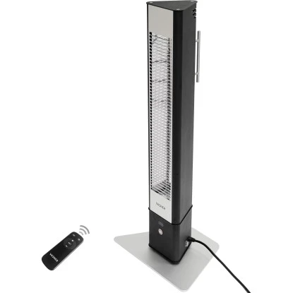 VASNER HeatTower Infrarot-Standheizstrahler 2500 W Mit Fernbedienung Schwarz 3 VASNER HeatTower Infrarot-Standheizstrahler 2500 W Mit Fernbedienung Schwarz