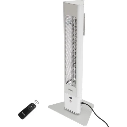 Vasner Infrarot-Standheizstrahler HeatTower 2500 W Mit Fernbedienung Weiß 3 Vasner Infrarot-Standheizstrahler HeatTower 2500 W Mit Fernbedienung Weiß
