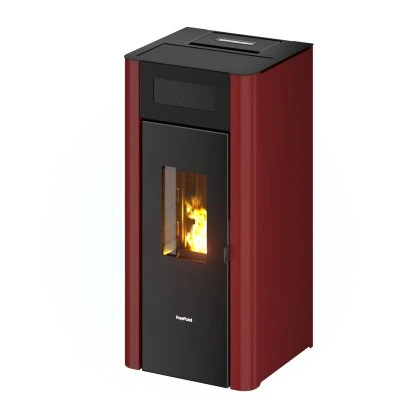 Freepoint Pelletofen Amaranto 9 Stahl Bordeaux 2,5-9,5 KW EEK: A+ 3 Freepoint Pelletofen Amaranto 9 Stahl Bordeaux 2,5-9,5 KW EEK: A+