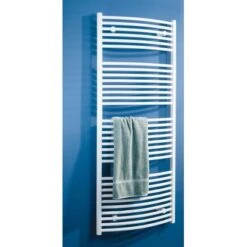 Schulte Design-Heizkörper Europa Mit Anschluss Von Unten 331 W Alpinweiß -HeizTraum 8174682 picture 1