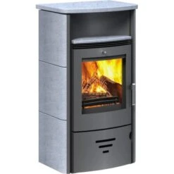 Accente Kaminofen Turin 2.0 Naturstein 6 KW Grau Mit Automatik EEK: A 12 Accente Kaminofen Turin 2.0 Naturstein 6 KW Grau Mit Automatik EEK: A -HeizTraum 81 TURINGTS11FA 2881 Bild2