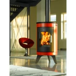 Wamsler Kaminofen City Rot 7 KW EEK: A+ -HeizTraum 8483976 4432 3