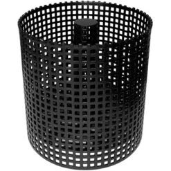 Lienbacher Pelletsbrennkorb Schwarz Beschichtet Rund