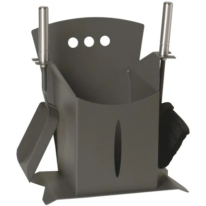 Lienbacher Kamingarnitur 2-teilig Anthrazit Beschichtet 3 Lienbacher Kamingarnitur 2-teilig Anthrazit Beschichtet