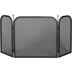 Lienbacher Funkenschutzgitter 3-teilig Anthrazit Beschichtet