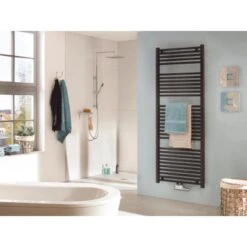 Nordholm Badheizkörper Saar Gerade 637 W Anthrazit