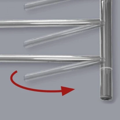 Nordholm Designheizkörper Shift 90 W Edelstahl Hochglanz 5 Nordholm Designheizkörper Shift 90 W Edelstahl Hochglanz – Bild 3