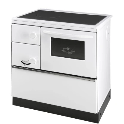 Thorma Dauerbrandherd Ökonom 75 DeLuxe Stahl Weiß Emailliert 7 KW Links 3 Thorma Dauerbrandherd Ökonom 75 DeLuxe Stahl Weiß Emailliert 7 KW Links