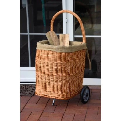 Dobar Kaminholzwagen Aus Weide Mit Kunststoffrädern 44 Cm X 43 Cm X 93 Cm 11 Dobar Kaminholzwagen Aus Weide Mit Kunststoffrädern 44 Cm X 43 Cm X 93 Cm – Bild 9