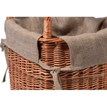 Dobar Kaminholzwagen Aus Weide Mit Metallrädern & Reifen 44 Cm X 43 Cm X 93 Cm 7 Dobar Kaminholzwagen Aus Weide Mit Metallrädern & Reifen 44 Cm X 43 Cm X 93 Cm – Bild 5