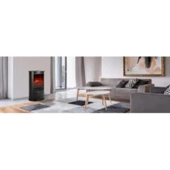 EL Fuego Elektrokamin Wien II Schwarz 37 EL Fuego Elektrokamin Wien II Schwarz -HeizTraum 888186 2240 18