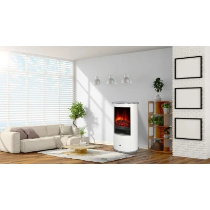 EL Fuego Elektrokamin Wien II Weiß 16 EL Fuego Elektrokamin Wien II Weiß – Bild 14