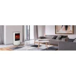 EL Fuego Elektrokamin Wien II Weiß 33 EL Fuego Elektrokamin Wien II Weiß -HeizTraum 888187 2240 16