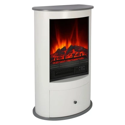 EL Fuego Elektrokamin Wien II Weiß 4 EL Fuego Elektrokamin Wien II Weiß – Bild 2