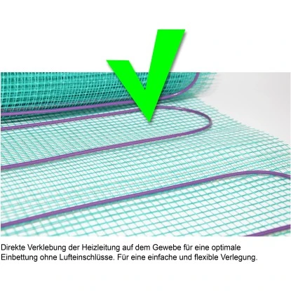 Perobe Elektrische Fußbodentemperierung 230 Volt Heizmatte 10 M² 7 Perobe Elektrische Fußbodentemperierung 230 Volt Heizmatte 10 M² – Bild 5