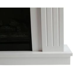 El Fuego Elektrokamin Malmö Weiß 900/1800 W Regelbar -HeizTraum 8 2240 AY0630 Detailfoto 3