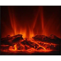 El Fuego Elektrokamin Malmö Weiß 900/1800 W Regelbar -HeizTraum 8 2240 AY0630 Detailfoto 6