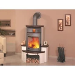 Hark Dauebrand Kaminofen Avenso Jolabraun-Stone 7 KW Mit Automatik EEK: A+ -HeizTraum 9185448 1921 2