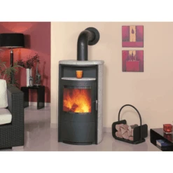 Hark Dauerbrand-Kaminofen Taifun Schwarz Naturstein Grau 8 KW Automatik EEK: A+ 22 Hark Dauerbrand-Kaminofen Taifun Schwarz Naturstein Grau 8 KW Automatik EEK: A+ -HeizTraum 9185463 picture 2