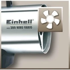 Einhell Heißluftgenerator HGG 200 Niro Vario Für DE Und AT 14 Einhell Heißluftgenerator HGG 200 Niro Vario Für DE Und AT -HeizTraum 921055 2171 04