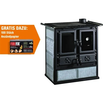 La Nordica Küchenherd Rosetta Naturstein 7,2 KW EEK: A+ Gratis Anzündpapier 3 La Nordica Küchenherd Rosetta Naturstein 7,2 KW EEK: A+ Gratis Anzündpapier